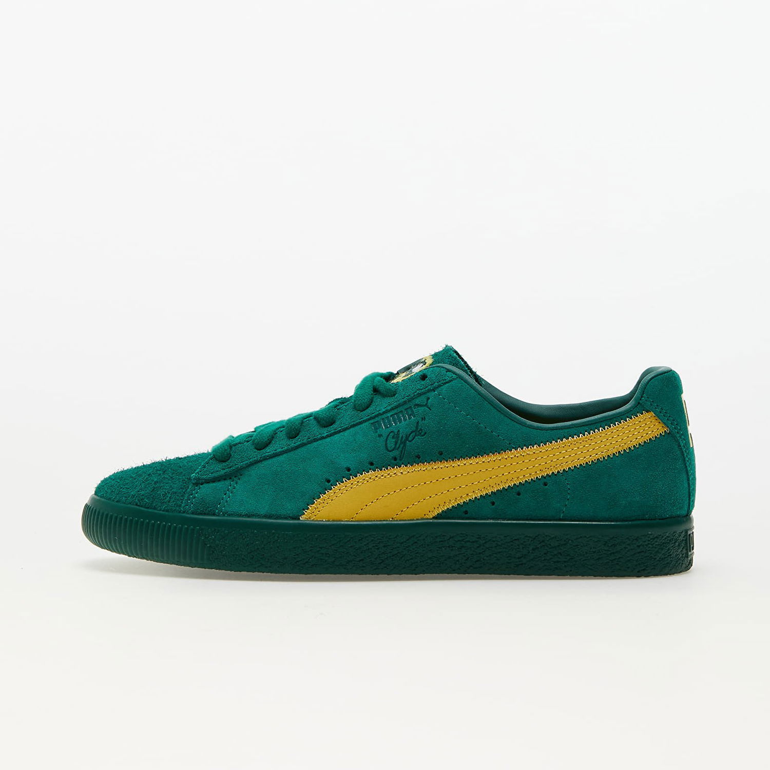 Кецове и обувки Puma Clyde Super Evergreen-Sun Зелено | 38634901, 0