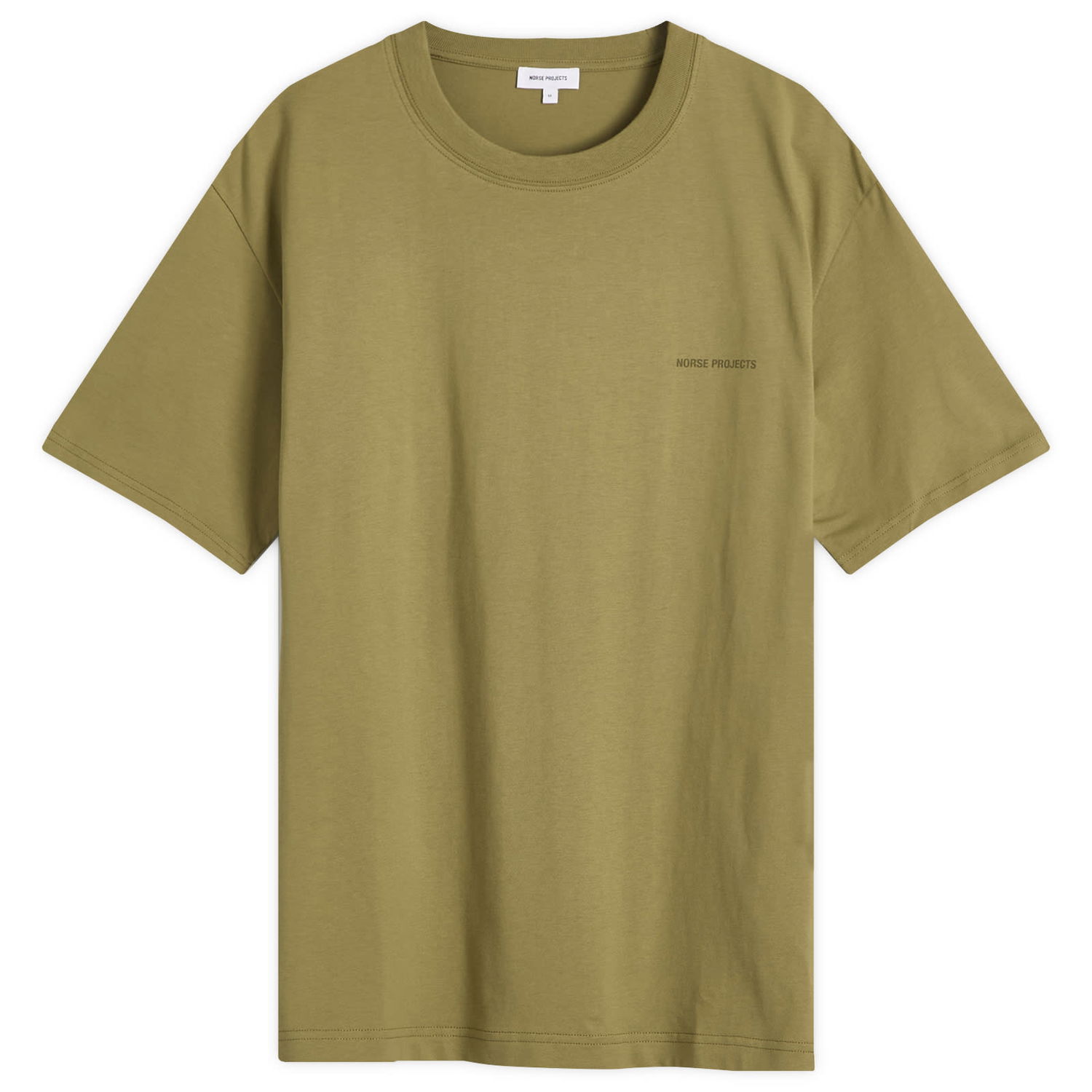 Тениска NORSE PROJECTS Norse Projects Johannes Logo T-Shirt, Size Large Зелено | N01-0684-8037, 0
