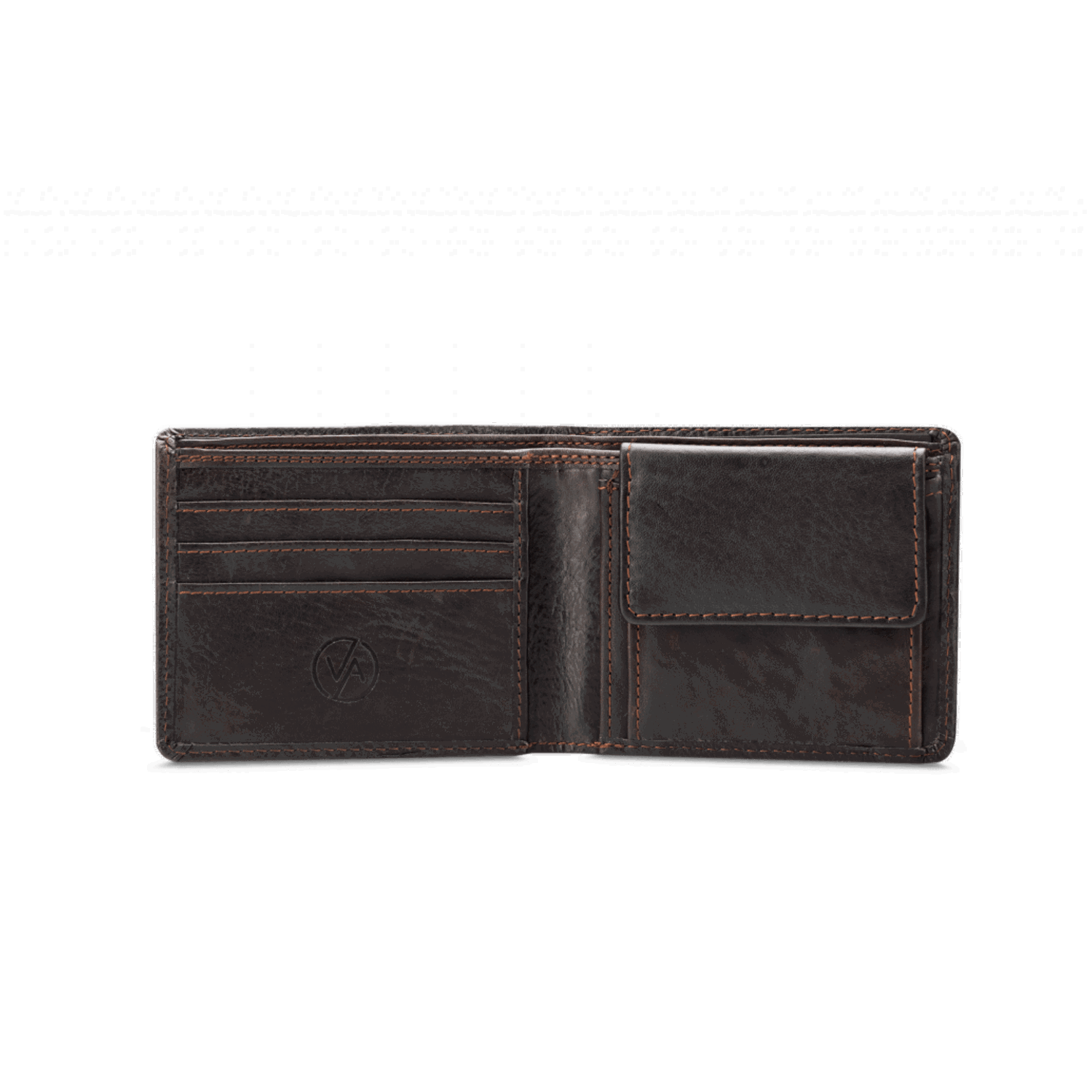 Портфейл Vasky Johny Dark Brown Кафяво | A-0016-005, 1