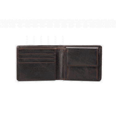 Портфейл Vasky Johny Dark Brown Кафяво | A-0016-005, 1