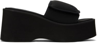 Кецове и обувки Courrèges Scuba Wave Platform Sandals Черно | 124SSD007NE0005, 0