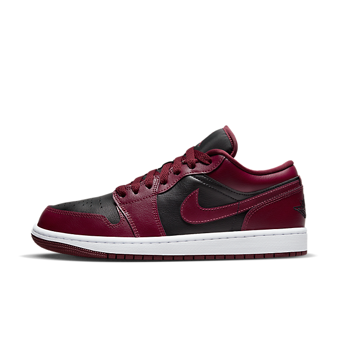 Кецове и обувки Jordan Air Jordan 1 Low "Black Maroon" W Бургунди | DC0774-006, 0
