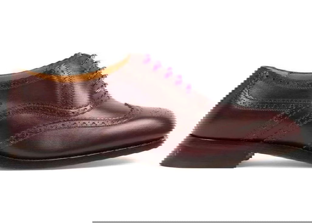 Кецове и обувки Gucci Lace-up Shoes Burgundy Кафяво | 723694 1W600 6039, 0