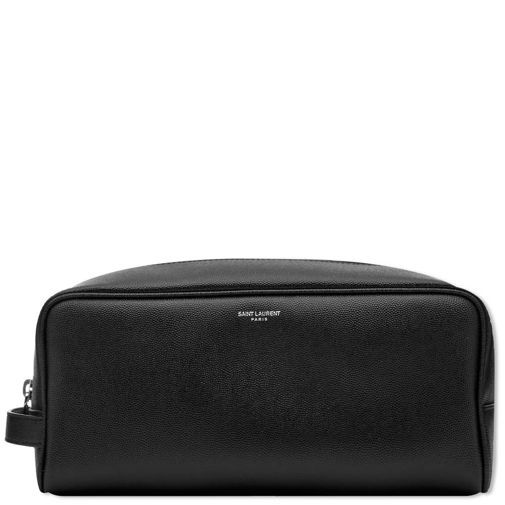 Аксесоари Saint Laurent Logo Toiletries Bag Черно | 6093471GF0N-1000, 0