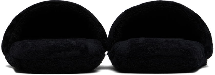 Кецове и обувки Versace Allover Towel Slippers Черно | ZSLB00009_1A07545, 1