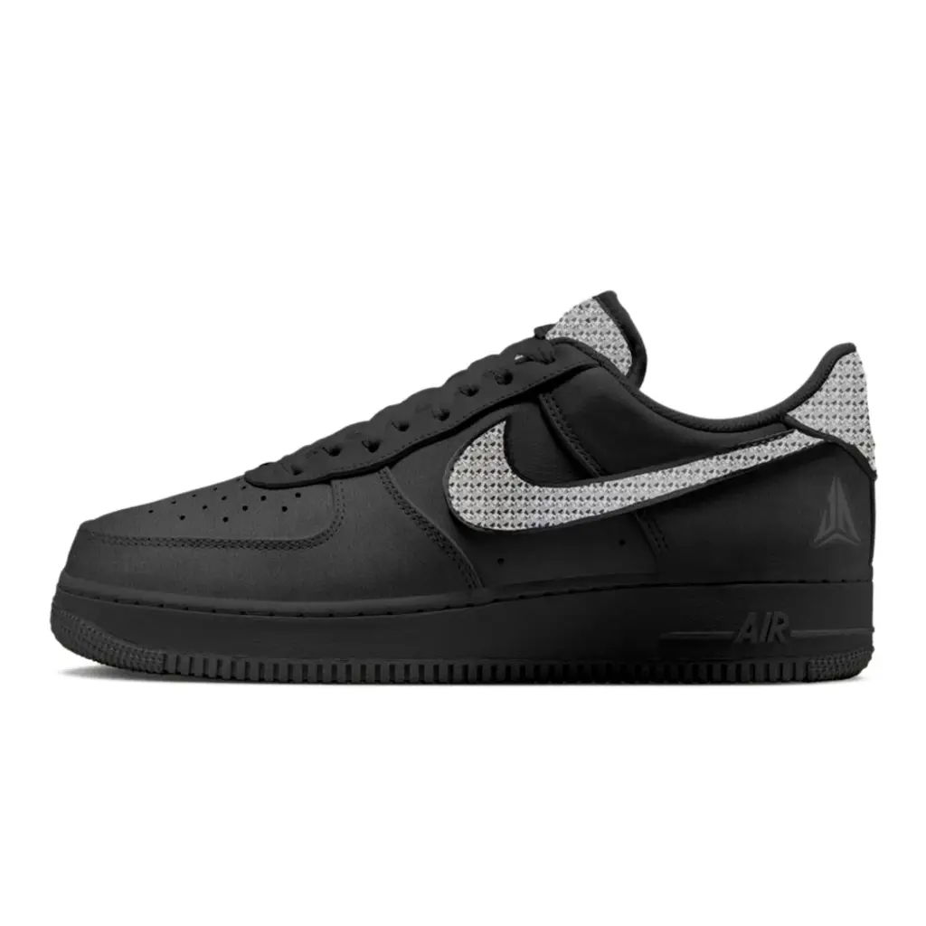 Кецове и обувки Nike Ja Morant x Air Force 1 Low "Swarovski Black" Черно | IQ9772-001, 0