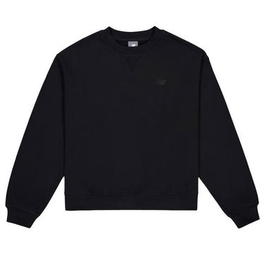 Суитчър New Balance Athletics French Terry Crew Sweatshirt Черно | WT41500-BK, 0
