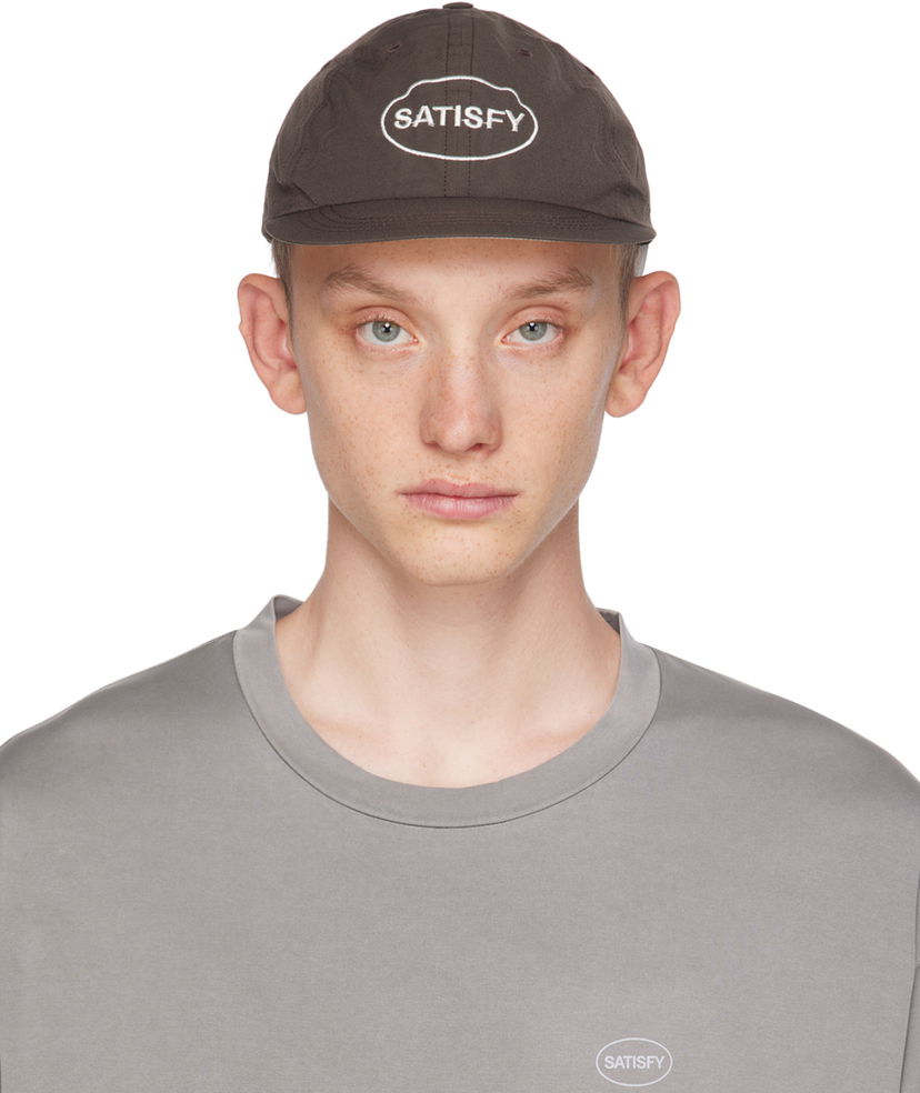 Шапка с козирка Satisfy Running Cap Сиво | 5115-BR-OV