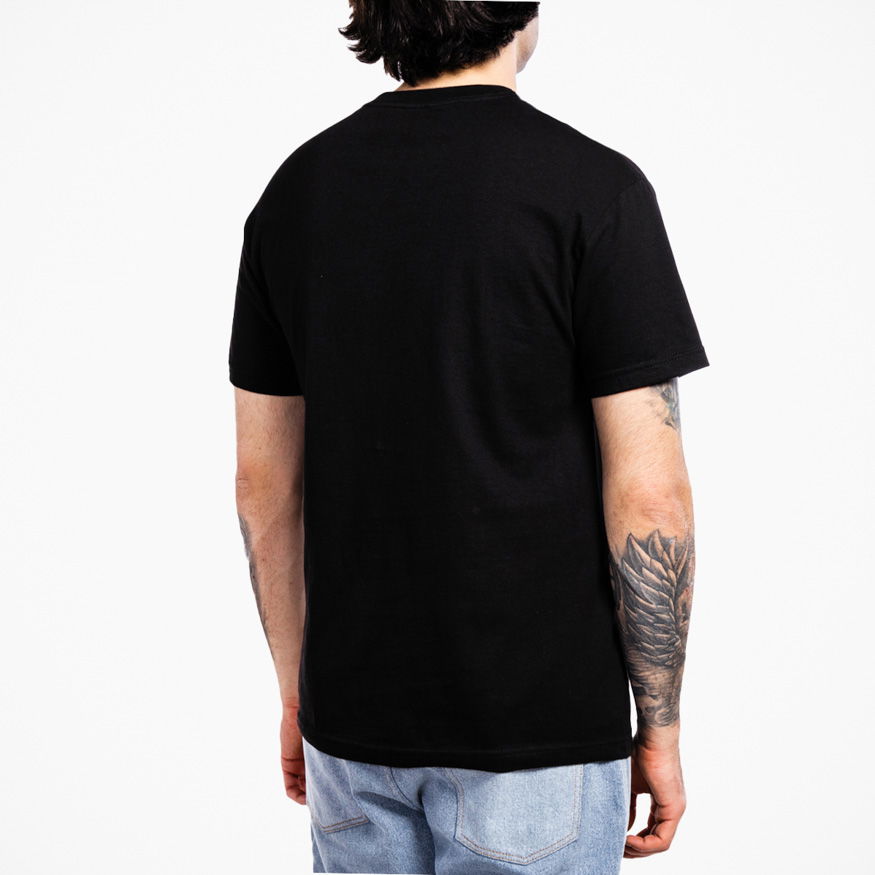 Тениска Pleasures Two Face T-Shirt Черно | P21W046-BLACK, 1