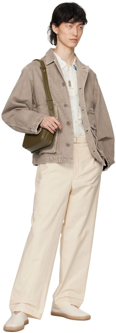 Чанта през рамо LEMAIRE Ransel Mini Satchel Bag Зелено | BG0056 LL0016, 3