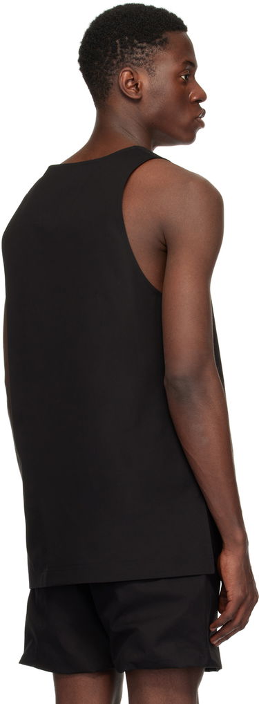 Потник We11done We11done Scoop Neck Tank Top Черно | WD-BL1-24-118-M-BK, 2