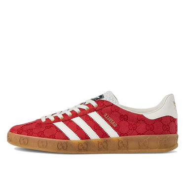 Кецове и обувки adidas Originals Gucci x Gazelle Original GG Red Червено | 737967 FAAW3 6451, 2
