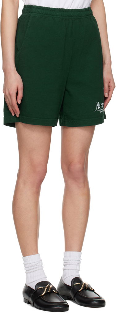 Къси панталони Sporty & Rich Sporty & Rich NY 94 Gym Shorts Зелено | SH039606034WH01, 1