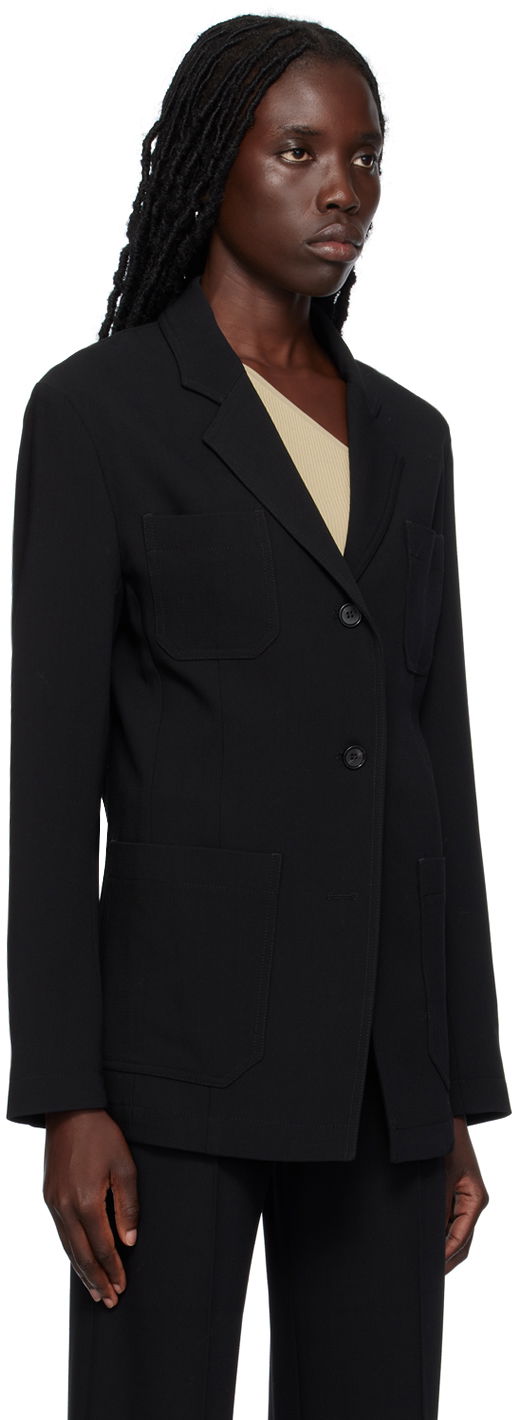 Яке TOTEME TOTEME Slim Blazer Черно | 233-3011-274, 1