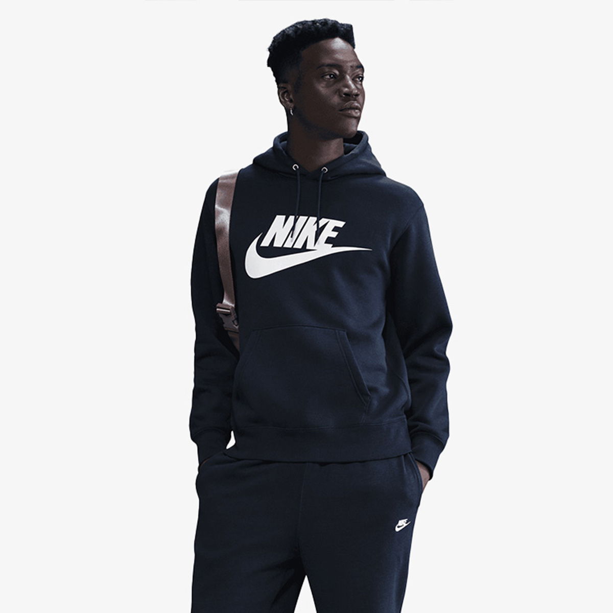 Суитчър Nike Club Fleece Pullover Hoodie Черно | FN3868-451, 1