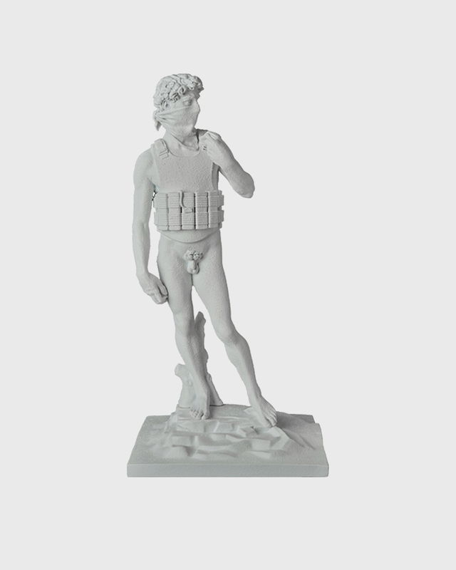 Brandalism Suicide Man Statue