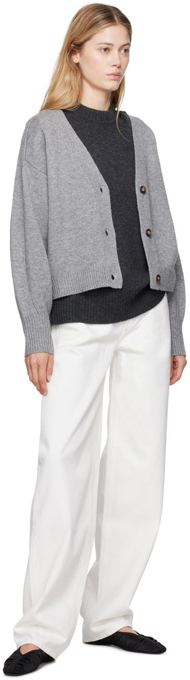 Пуловер Loulou de Saison Loulou de Saison Baltra Crewneck Sweater Сиво | BALTRA, 3