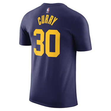 Тениска Jordan Stephen Curry State Warriors 2022/23 Statement Edition Name & Number T-Shirt Тъмно синьо | DV5772-422, 2