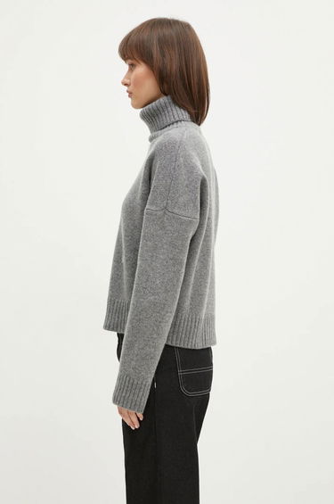 Пуловер Sporty & Rich Sporty & Rich SRC Wool Turtleneck Sweater Сиво | WS064512302GY03, 1
