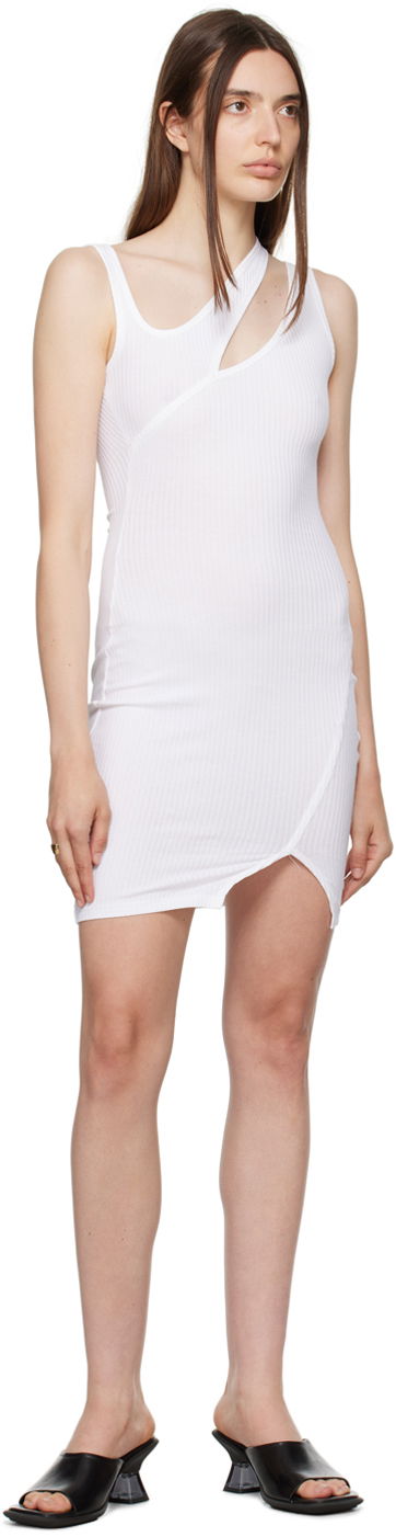 Pокля Han Kjøbenhavn Han Kjobenhavn Cutout Mini Dress Бяло | W-132788, 3