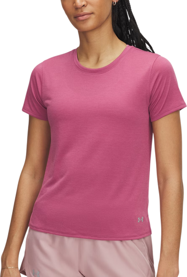 Тениска Under Armour Under Armour UA Launch Short Sleeve T-Shirt Розово | 1382434-659, 0