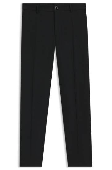 Панталони BOSS Tapered-Fit Stretch Trousers Черно | 50546063, 0