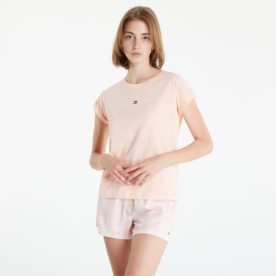 Тениска Tommy Hilfiger Logo Tee Розово | UW0UW01618-TLR, 0