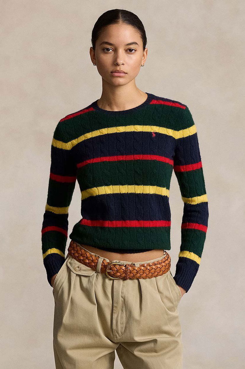 Пуловер Polo by Ralph Lauren Striped Sweater Многоцветен | 211941588