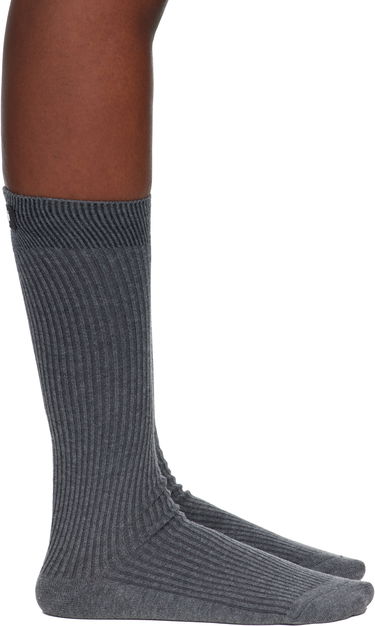 Чорапи Coperni Ribbed Knit Socks Сиво | COPSA15F5087, 0
