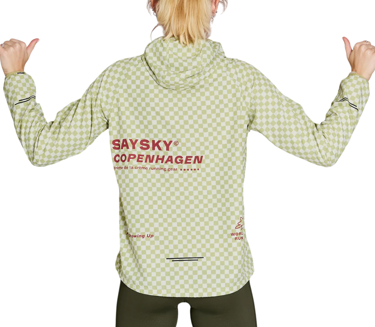 Ветровка Saysky Saysky Checker Pace Hooded Jacket Зелено | nwrja21c1034, 1