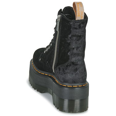 Кецове и обувки Dr. Martens Vegan Jadon Max Crusher Velvet "Black" Черно | 31030001, 4