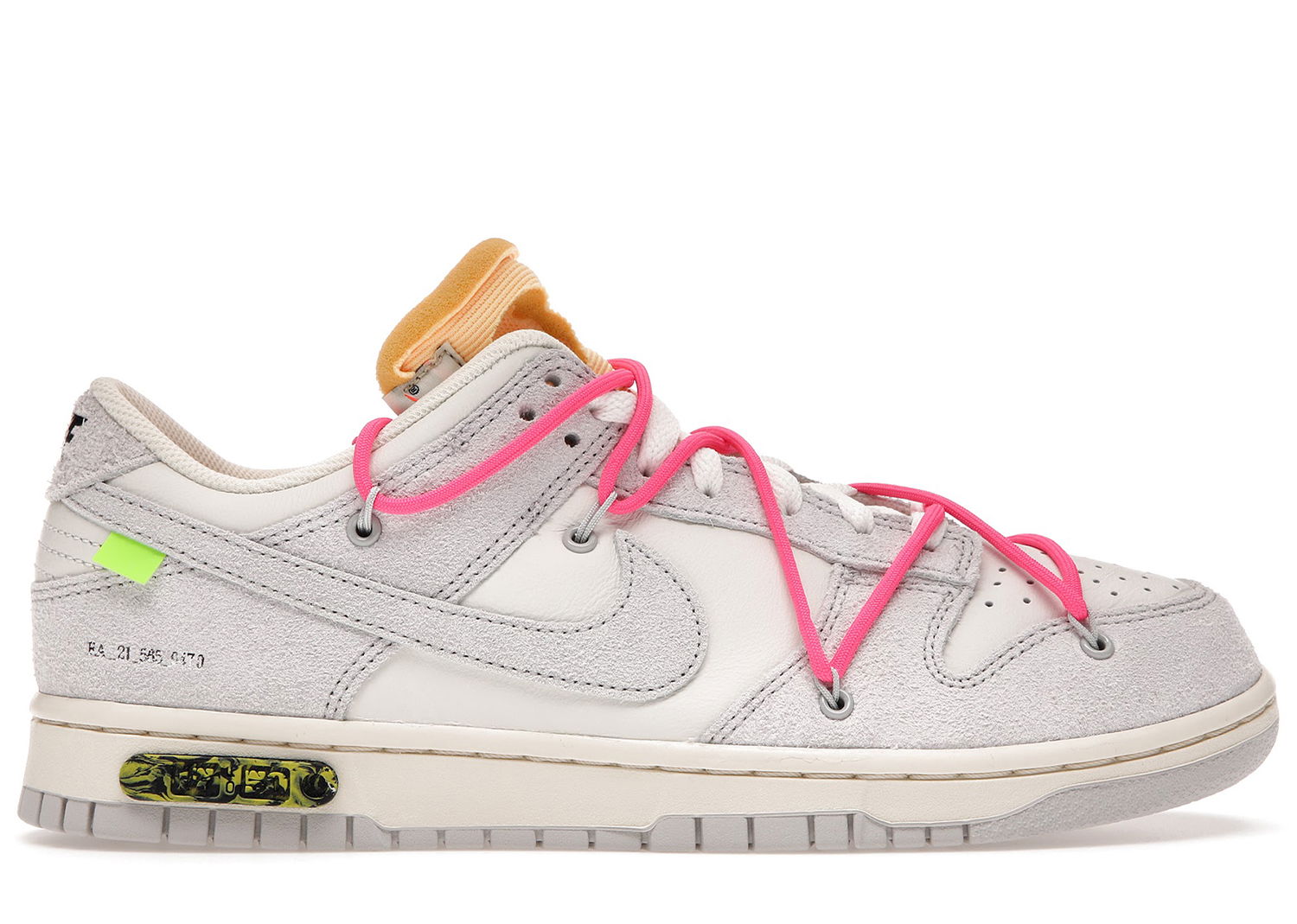 Кецове и обувки Nike Dunk Low Off-White Lot 17 Сиво | DJ0950-117, 0