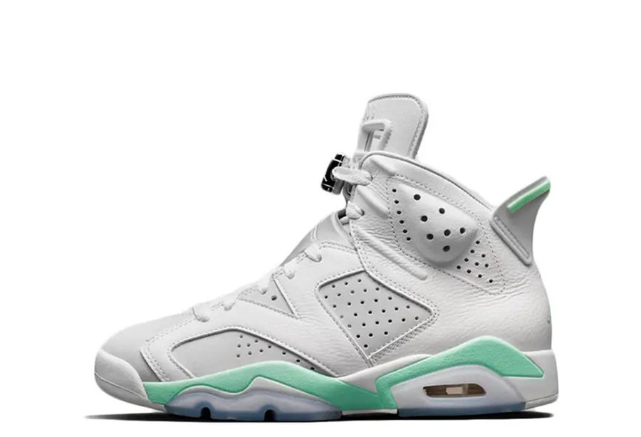Кецове и обувки Jordan Air Jordan 6 "Mint Foam" W Бяло | DQ4914-103, 1