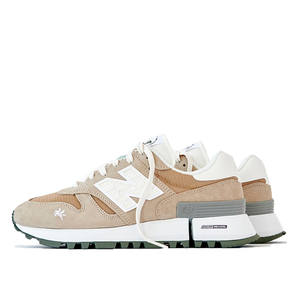 Кецове и обувки New Balance X-Racer atmos x Staple Crow & Pigeon 1300 Бежово | MS1300K2, 1