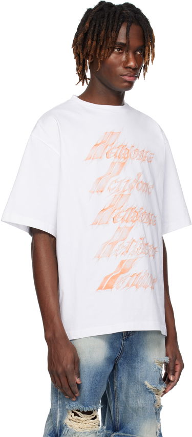 Тениска We11done We11done Spark Logo T-Shirt Бяло | WD-TT0-25-751-U-WH, 1