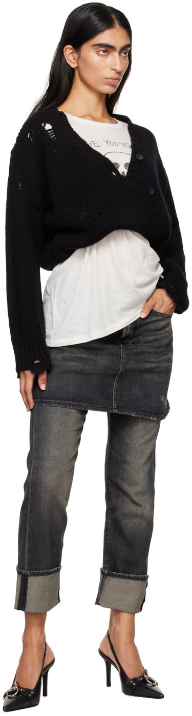 Пола R13 R13 Romeo Double Classic Jeans Сиво | R13WD124 D152D, 3