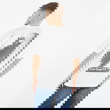 Тениска Carhartt WIP S/S Archive Script T-Shirt Бяло | I036001.02XX, 4