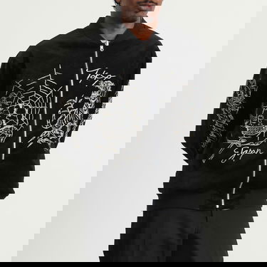 Яке бомбър Neighborhood Velvet Embroidered Tokyo Japan Skull Tiger Souvenir Jacket Черно | 252AQNH-JKM03-BLK, 2