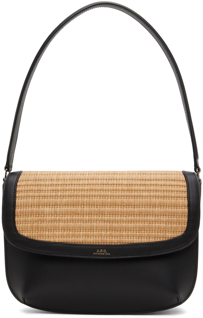 Чанта през рамо A.P.C. Sarah Shoulder Bag Черно | RAAAG-F61526, 0