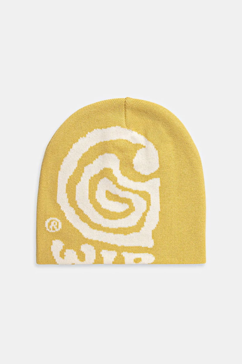 Шапка Carhartt WIP Helix Beanie Жълто | I035627.3ECXX