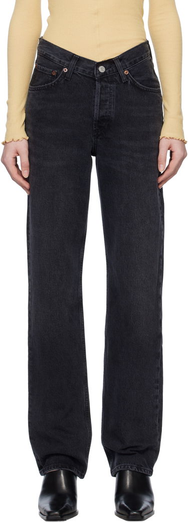 Дънки AGOLDE AGOLDE V-Waist Kelly Jeans Черно | A229-1157, 0