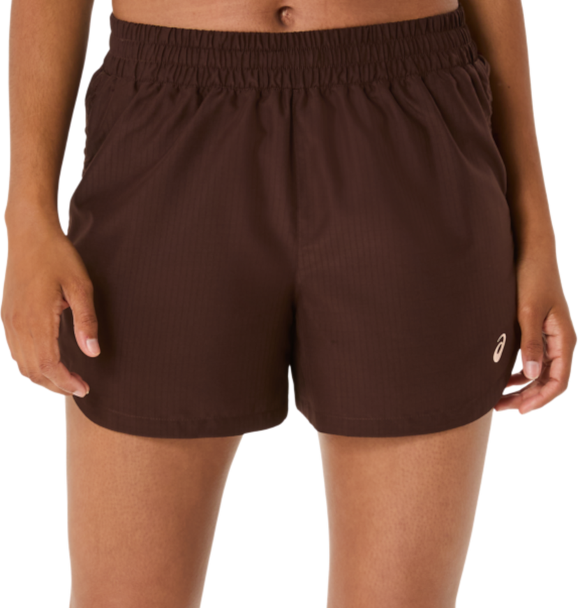 Къси панталони Asics Asics Nagino Run Adjustable 4" Shorts Кафяво | 2012d141-200