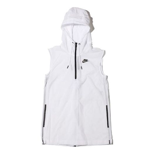 Жилетка Nike Sleeveless Hooded Sports Vest Бяло | 833465-100, 0