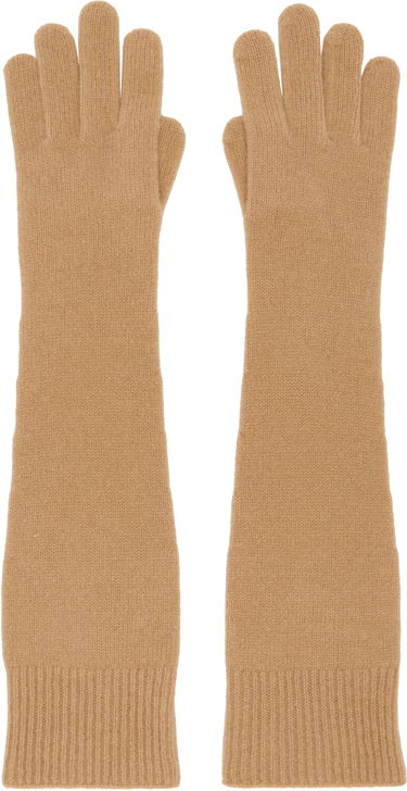 Ръкавици TOTEME TOTEME Long Knit Gloves Кафяво | 244-WSG0009-YA0004, 0