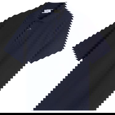 Поло тениска Saint Laurent Cotton Pique Polo Shirt, Size Large Тъмно синьо | 798944-Y37HC-4140, 1