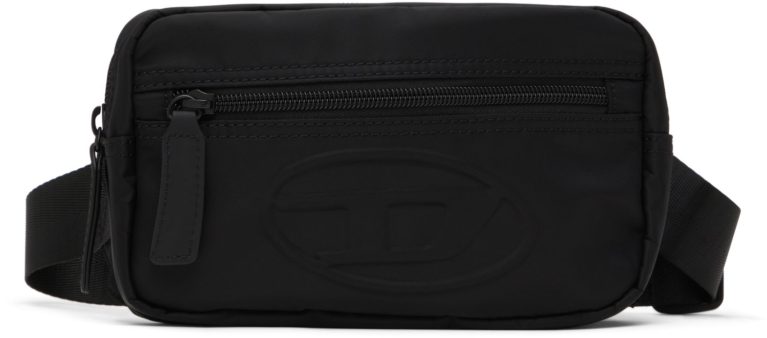 Чанта за кръста Diesel Diesel Embossed-Logo Belt Bag Черно | J01926, 0