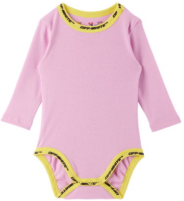 боди Off-White Industrial Trim Bodysuit Розово | OGX2001F22JER0013018, 0
