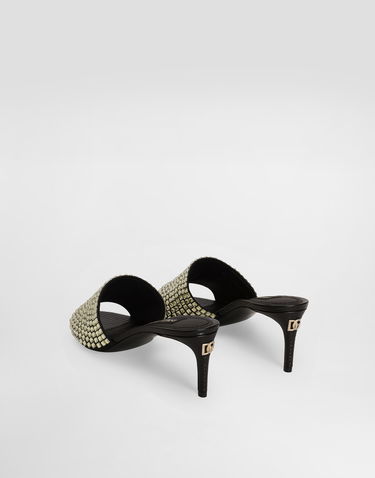 Кецове и обувки Dolce & Gabbana Calfskin Sandals Многоцветен | CR1769A6A028E831, 2