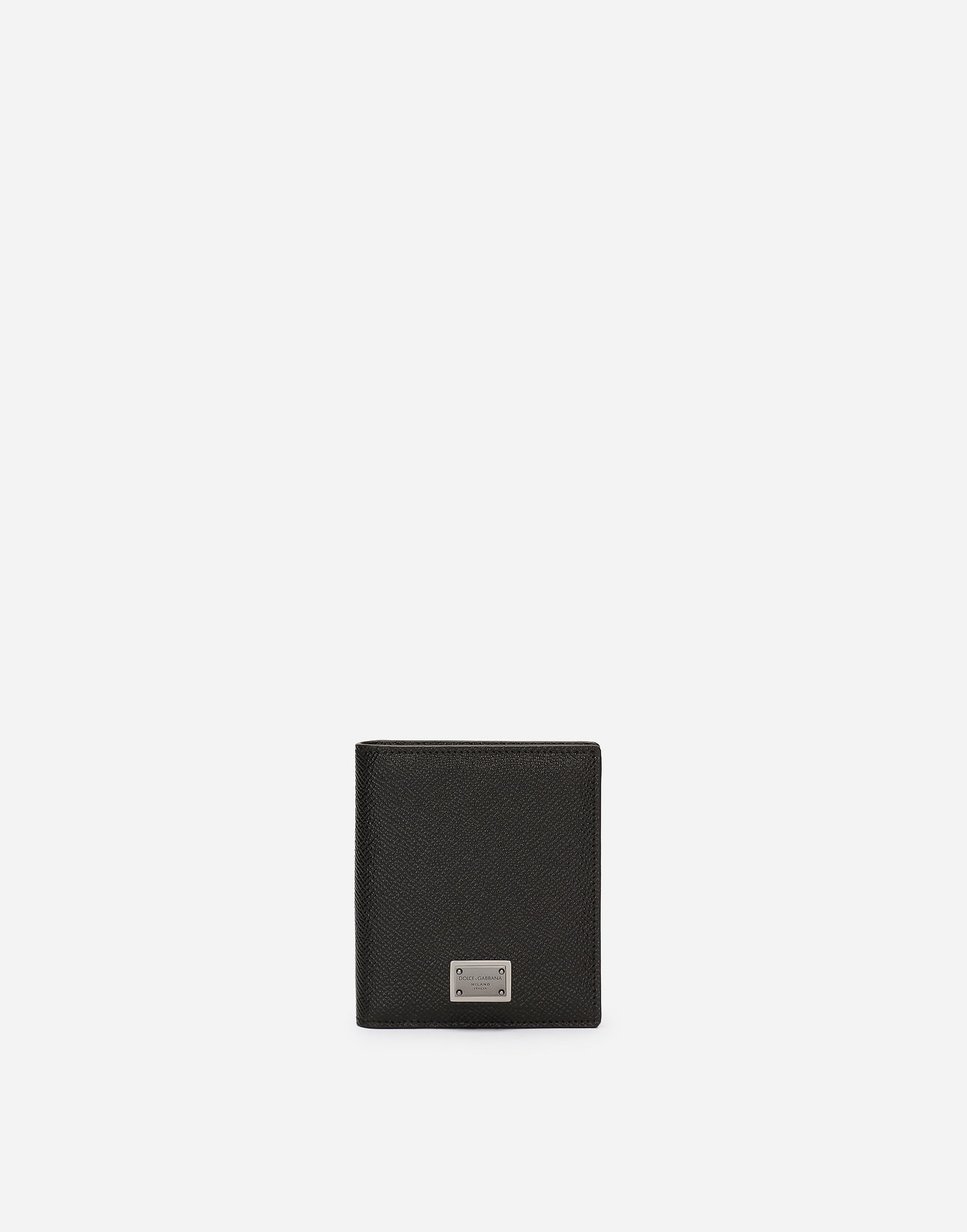 Портфейл Dolce & Gabbana Dauphine-print Calfskin Bifold Card Holder Черно | BP3324AG21980999, 0
