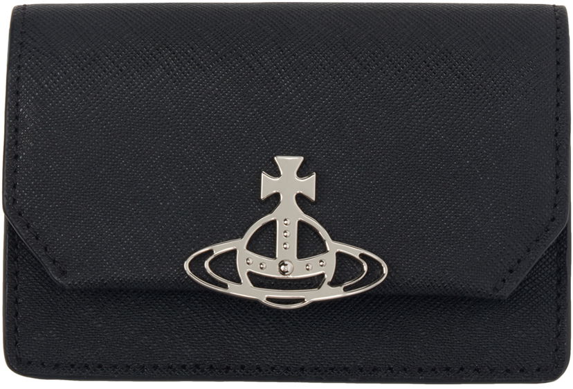 Облекло Vivienne Westwood Black Business Card Holder Черно | 5115002OW-L001N-